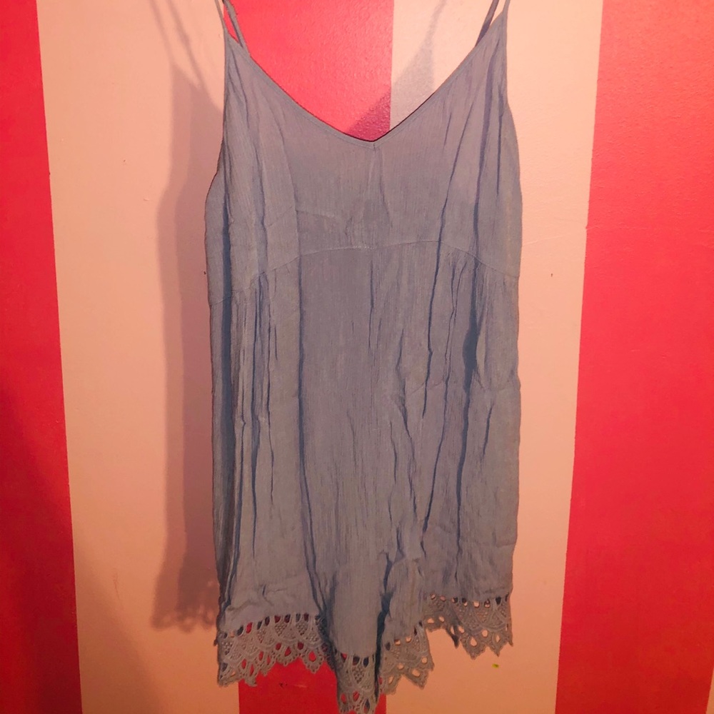 Light blue pastel Romper!